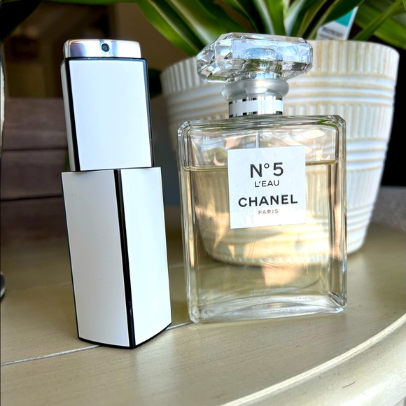CHANEL Other - Chanel No 5 L’eau Eau De Toilette 3.4 oz with retractable 0.7 oz purse spray.